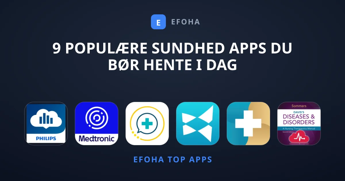 9 Populære Sundhed Apps Du Bør Hente I Dag